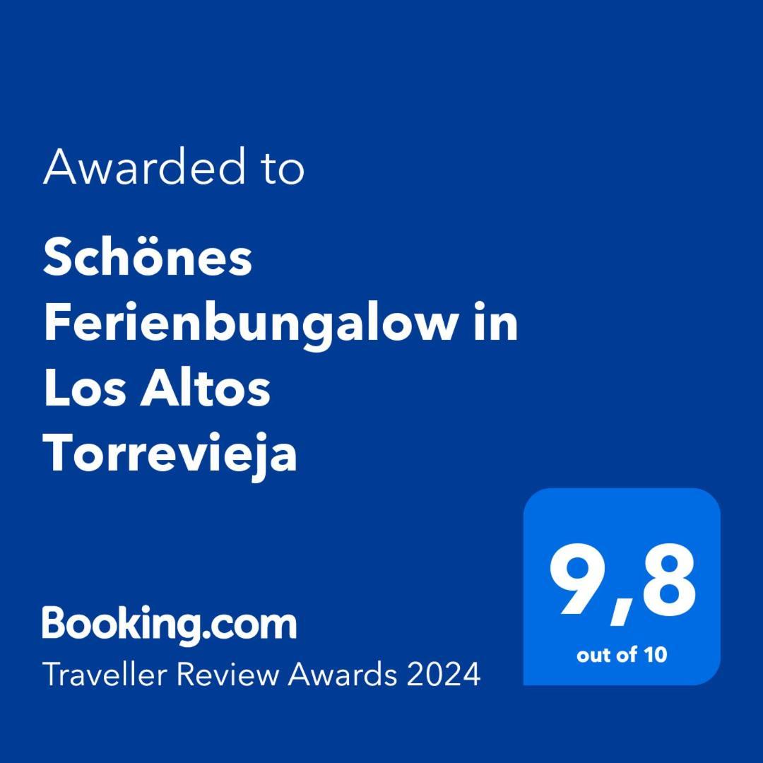 Schoenes Ferienbungalow In Los Altos Torrevieja Exterior foto